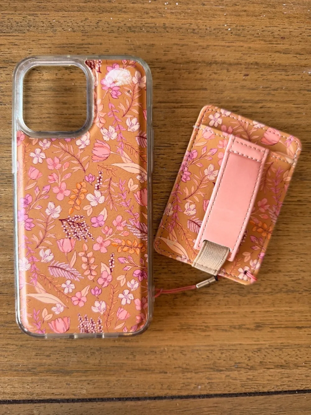 iPhone 15 Pro Max Rustic Floral Magnetic Case and Wallet by Holley Gabrielle